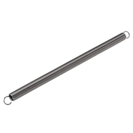 sourcing map Compression Spring,16mm OD,2mm Wire Size,366mm Extended Length,300mm Free Length,Spring Steel,15kg Load Capacity,Grey