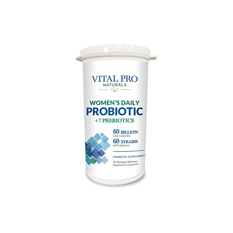 Vital Pro Naturals - Women's Daily Probiotic Plus Prebiotics 30