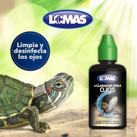 Lomas Aclarador de Ojos para Tortugas 30 ml – Limpieza y Cuidado Ocular para Reptiles y Anfibios