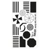 Sizzix Clear Stamps Set – Beach Blankets & Brellas by