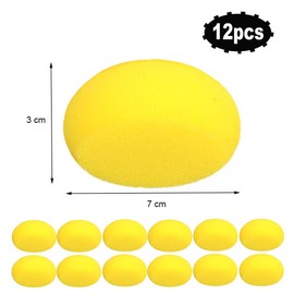 Anyasen Painting Sponge 17 Pieces Synthetic Sponges Round Sponge Set Round Absorbent Sponges Round Sponges Brush Set for Painting Crafts
