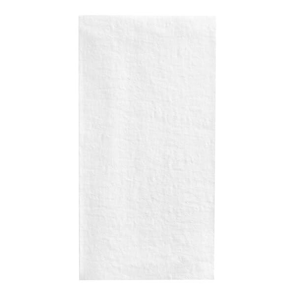 Linen-Feel Guest Towels, 12 x 16 inches, White, 1/6 Fold,