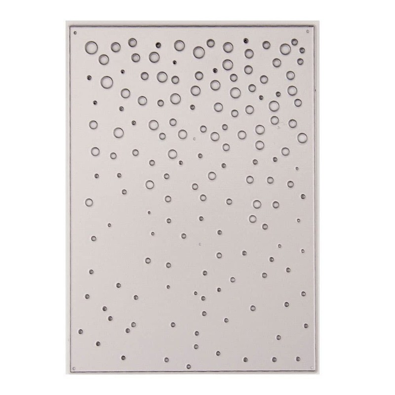 Dot Dotted Star Background Frame Cutting Dies, Stars Die Cuts