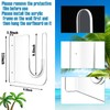 Yousoontic Surfboard Wall Mount Rack Clear Acrylic Wall Surfboard Display
