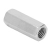 10Pcs Coupling Nut Hex 304 Stainless Steel Rod Connector Nut