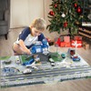 Airplane Toy Set - Airport Playset for Toddlers with Trucks,Planes,