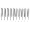10Pcs Solder Iron Tip Brass Internal Heating Lead Free Soldering