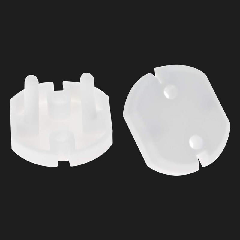 Fielect 20Pcs Outlet Plugs Covers EU Outlet Covers Childproof Plug