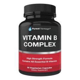 Purest Vantage Complejo Vitaminas B 90 Cápsulas Vegetarianas