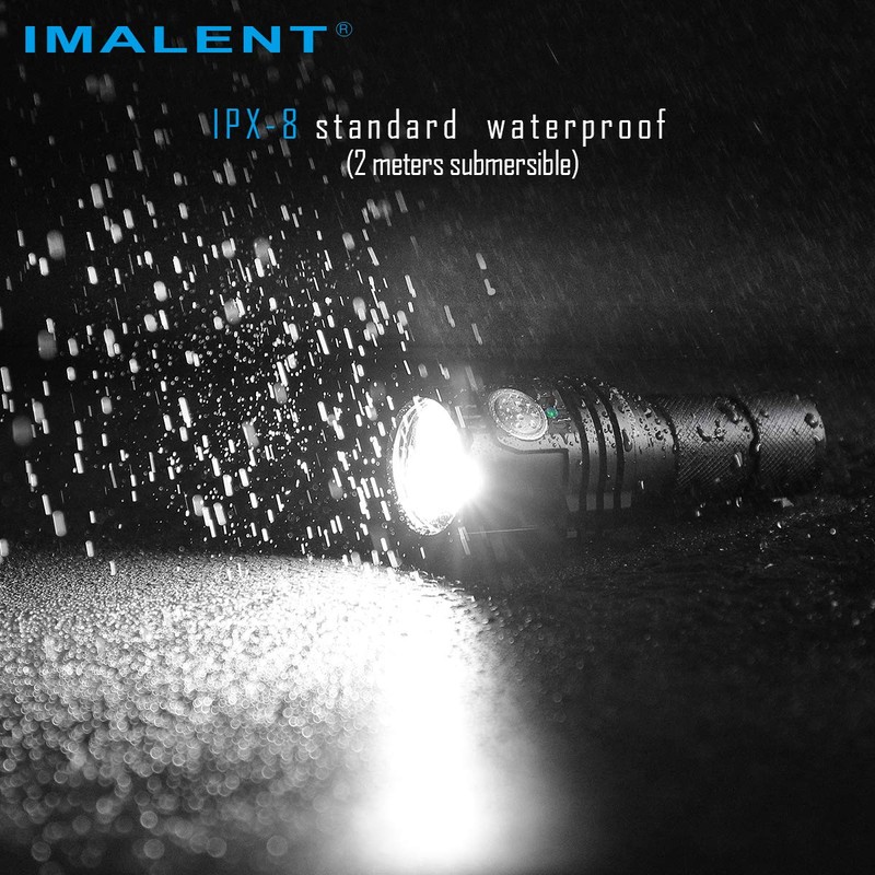 IMALENT MS03 LED Flashlight 13000 Lumens, with Uses 3 Pcs