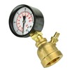 CARBO Instruments Gas Test Pressure Gauge 15 Pound, 15 PSI