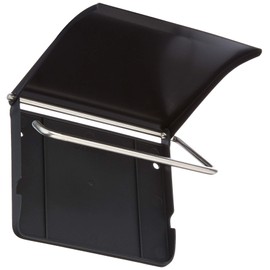 Brabantia 108600 Toilettenpapierhalter, Edelstahl, matt schwarz, 30 x 20 x 10 cm