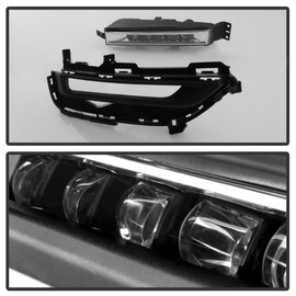 ACANII - For 2016-2017 Honda Accord 9.5 Gen 2dr Coupe OE Style LED Bumper Fog Lights Lamps Assembly Driver & Passenger