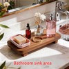 Wood Riser for Kitchen Counter,10" x 5" Walnut Farmhouse Pedestal