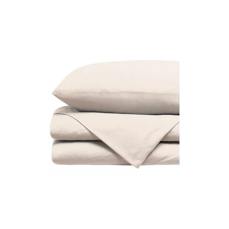 Tesso Juego De Sábanas Ultrasoft Microfibra Individual Color Capuchino Diseño