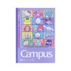 Sunstar Stationery Sanrio Character Notebook, Campus Notebook, A Ruled, 5