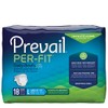 Prevail Per-Fit Maximum Plus Absorbency Incontinence Briefs, Large, 18-Count