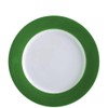23 cm Pronto Brunch Plate Flat Coloure Colour: Emerald