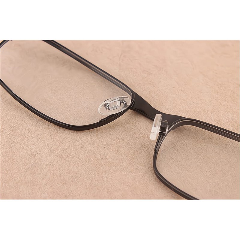 Push in Glasses Nose Pads,5 Pairs Eyeglasses Replacement Nose Piece,Oval