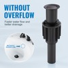 Pop Up Drain Without Overflow, ALEASHA Pop Up Sink Drain