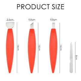 1 Set of 3 Foot Pedicure Kits, 1 Nail File, 50 Nail Pads, Foot Care Kit, Callus Remover Finder