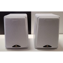 Sound Dynamics CS-2000 Home Theater Speaker - White (Pair) **New Old Stock**