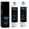 OHFULLS KWF 2000 Refrigerator Water Filter, Compatible with Miele KWF
