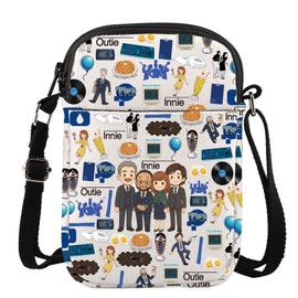 MYSOMY Lumon Industries Crossbody Bag The Work Is Mysterious And Important Gifts Innie & Outie Gifts Macrodata Refinement Shoulder Bag (Innie Outie uk3)