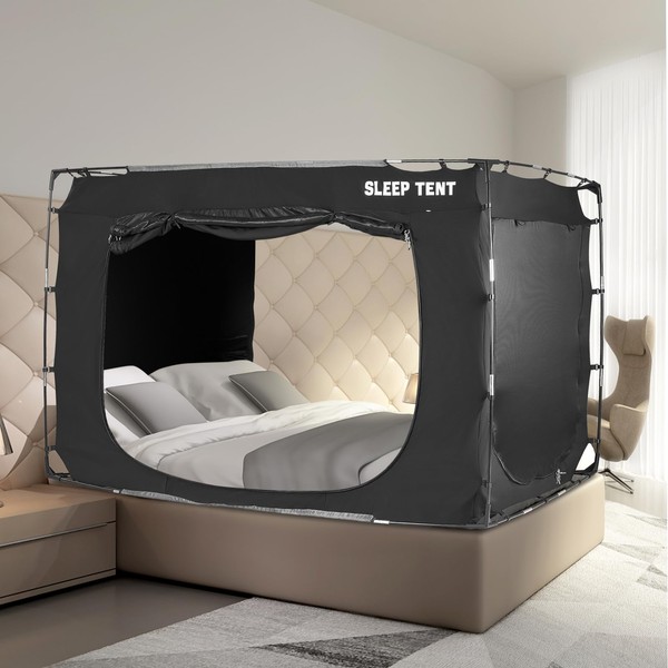 YAVIL Bed Tent Bed Canopy Twin Size 99% Blackout for