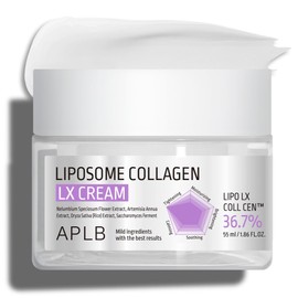 APLB Liposome Collagen LX Cream | LIPO LX COLL CEN™ 36.7% 1.86 FL.OZ/Korean Skincare, Efficient absorption, Tightens skin, Long lasting hydration, Revitalize for gentle and improve skin texture