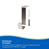 Kenney KNUTLYLC/18R Twist & Fit Easy Install Camlock Tension Shower