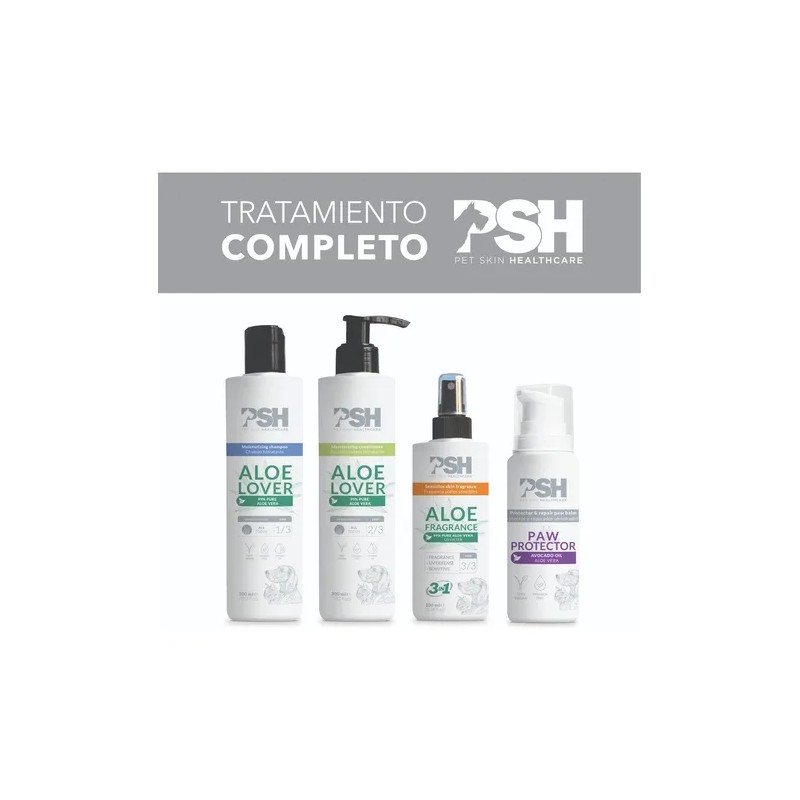 Psh Aloe Lover Shampoo Para Todo Tipo De Manto |