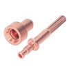 10Pcs Nozzle Electrode Kit Brass 64006510 Electrode 64006514 Nozzle Tip