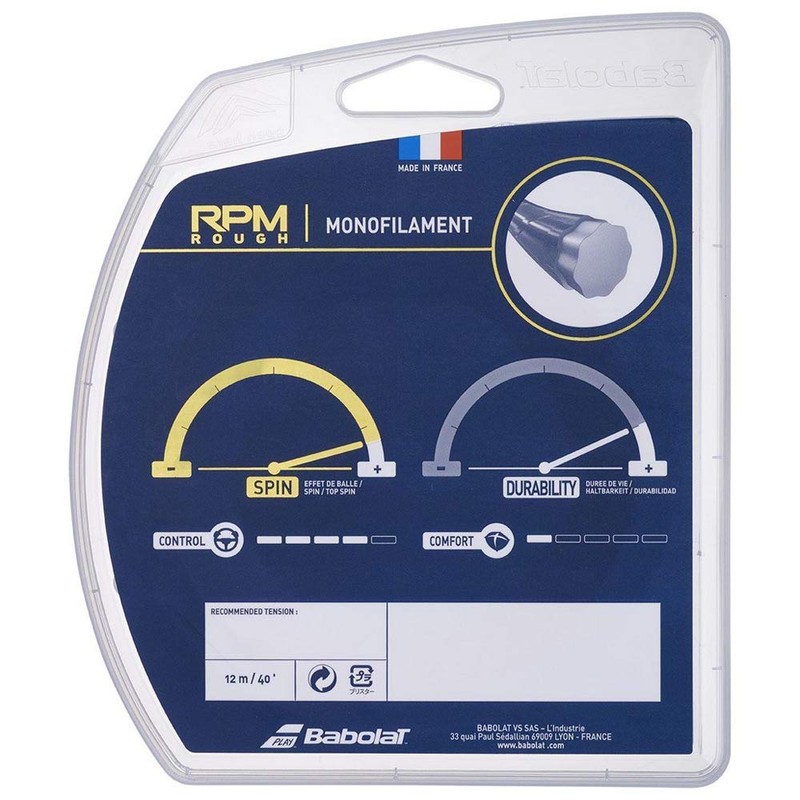 Babolat Babolat Tennis String RPM ROUGH RPM Rough 12m Single
