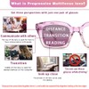 HIYANJN 3 Pack Progressive Multifocal Reading Glasses for Women Men