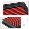 Red Reusable&Washable High Flow Drop-in Air Filter Compatible with 97-06