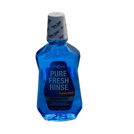Fresh PerCara Fresh Mint Alcohol Free Pure Fresh Rinse Mouthwash 16.9oz/500ml-S
