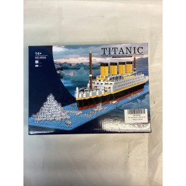HYG Toys Titanic Micro Mini Building Set, 1706 PCS Big Ship Model Building Toys,DIY Edu