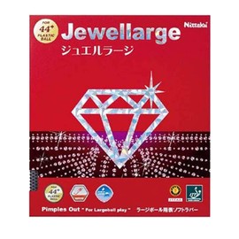 Nittaku NR-8564 Table Tennis Rubber Jewel Large Ball Speed Black Extra Thick