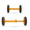 MEIJUN Easy Wheel Extension Telescopic Bar Easy Wheel Set 80mm