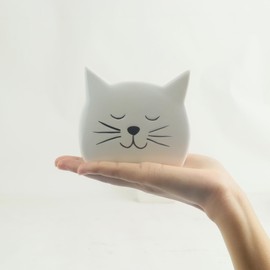 Asivtoki Sponge Holder for Countertop 2 PCS Dish Sponge Holder Ceramic Sponge Caddy Cat Shape Sponge Holder for Kitchen Sink-Kitchen Decor Cute Kitchen Accessories (White)