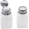 White Portable Nail Polish Cleaner Remover Dispenser Water Bottles 200ml