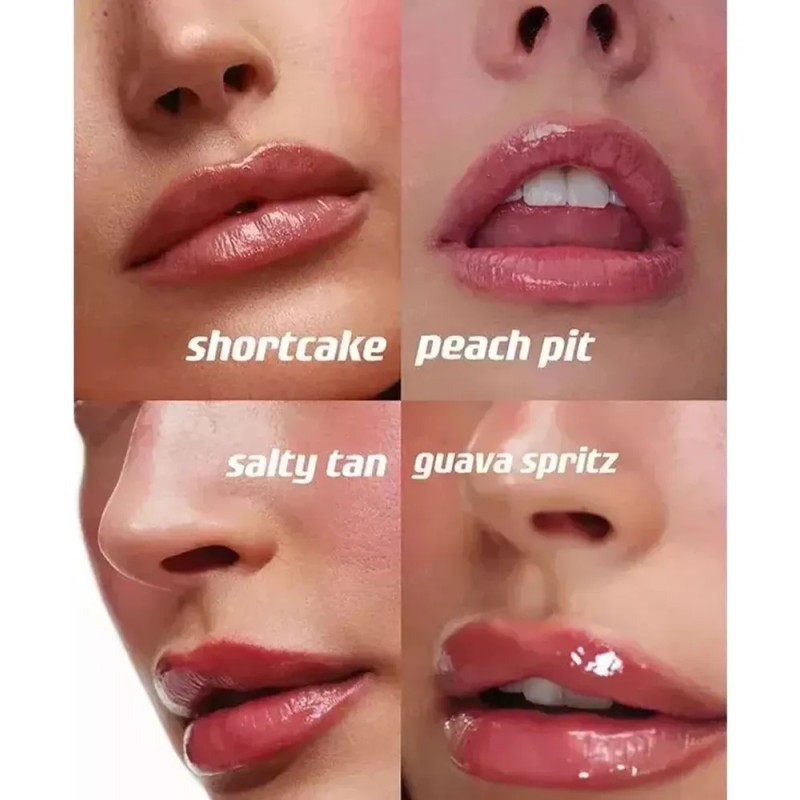 Gloss Rhode Lipstick Lápiz Labial Brillante Juego De 12 Pcs
