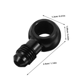 CHILDWEET Banjo Fitting Line Banjo Bolt Fitting for Motorcycle Aluminum Alloy Racing Car Brake Line Replacement