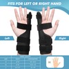Luca Scored Pinky Finger Splint Support Brace, Metacarpal Hand Support