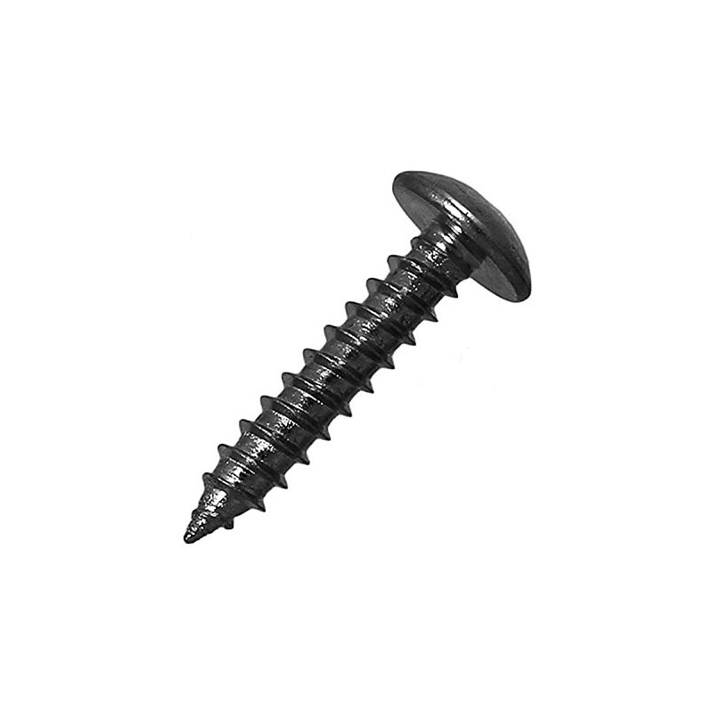 Konoe 17004201316 Truss Head Tapping Screws, Iron, Uniqlo, 3 x