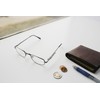 Rectangle Reading Glasses in Grey by Readers.com | The Anderson