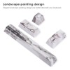 943 Landscape Pattern DIY Keycaps, Space Bar + ESC +