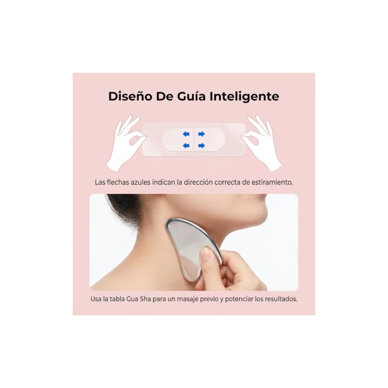 120 PCS Face Lift Tape para Rostro 1Prz guasha facial.