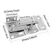 AUXBC 1 Pair Tip Out Tray Hinges, 45 Degrees Tilt